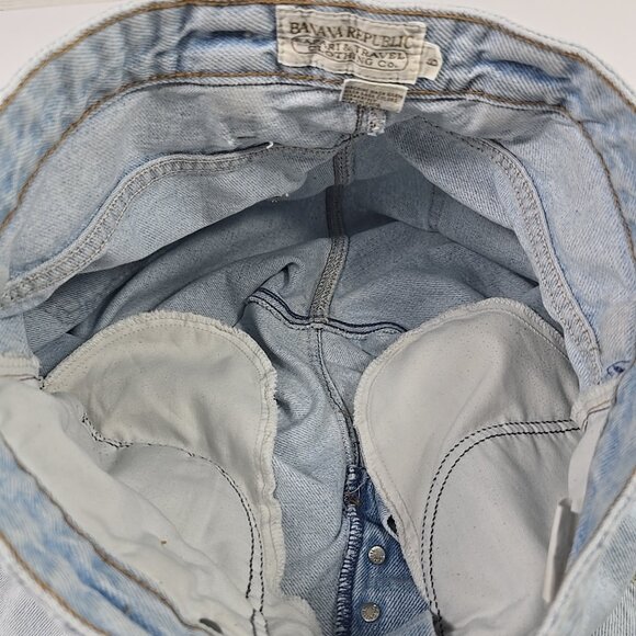 VINTAGE 90S BANANA REPUBLIC SAFARI & TRAVEL MOM JEANS WOMEN'S SIZE 6 (27W x 31L) - Picture 11 of 16